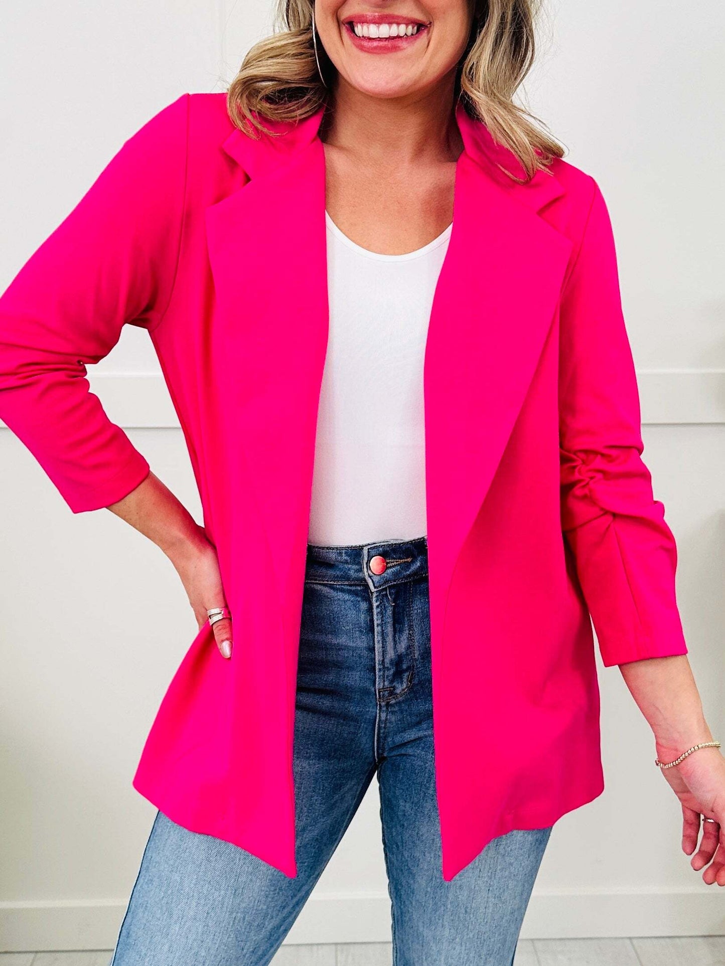 🔥2025 Hot Sale🔥 Boss Lady Magic Blazer- Multiple Colors!