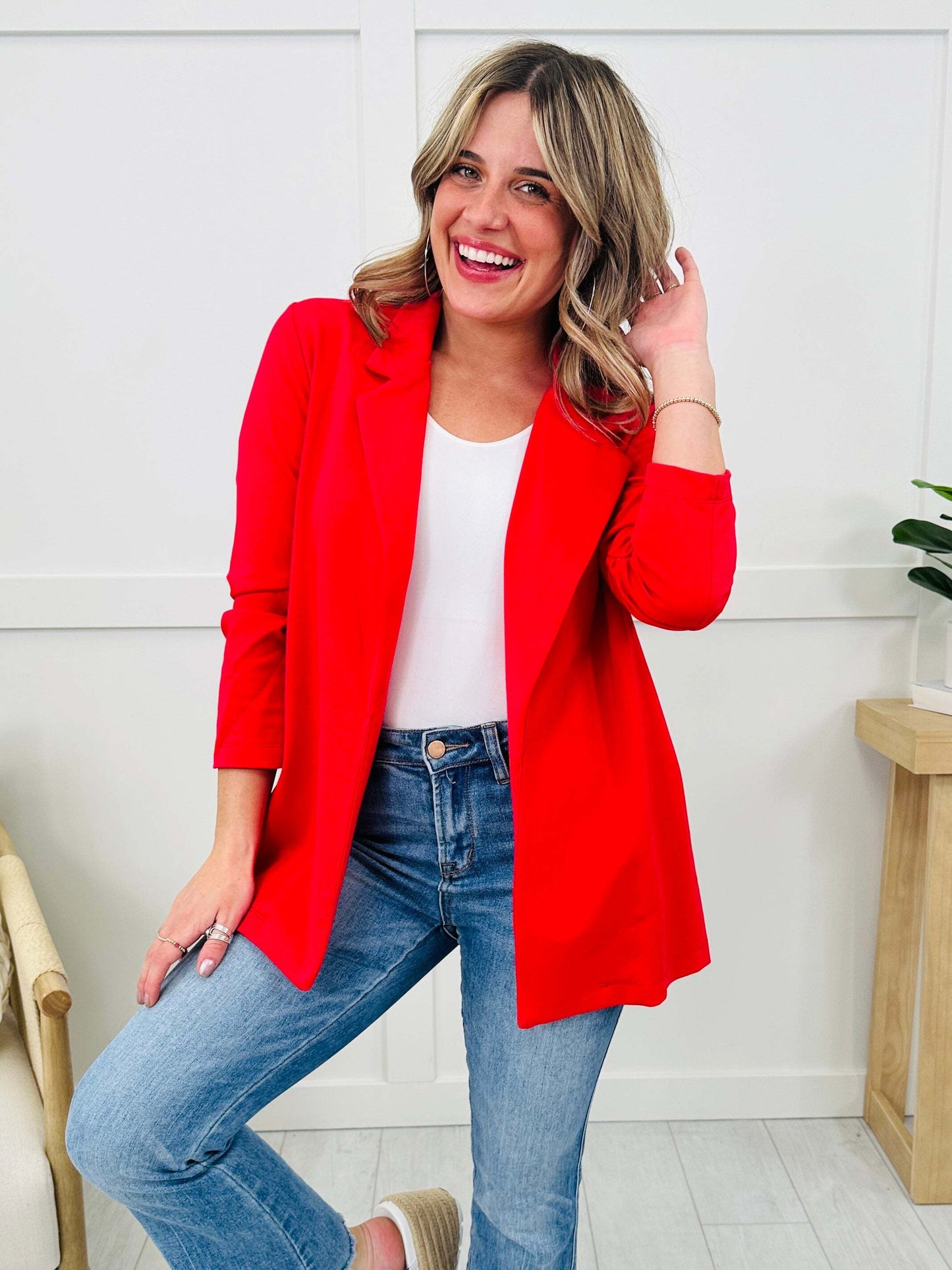 🔥2025 Hot Sale🔥 Boss Lady Magic Blazer- Multiple Colors!