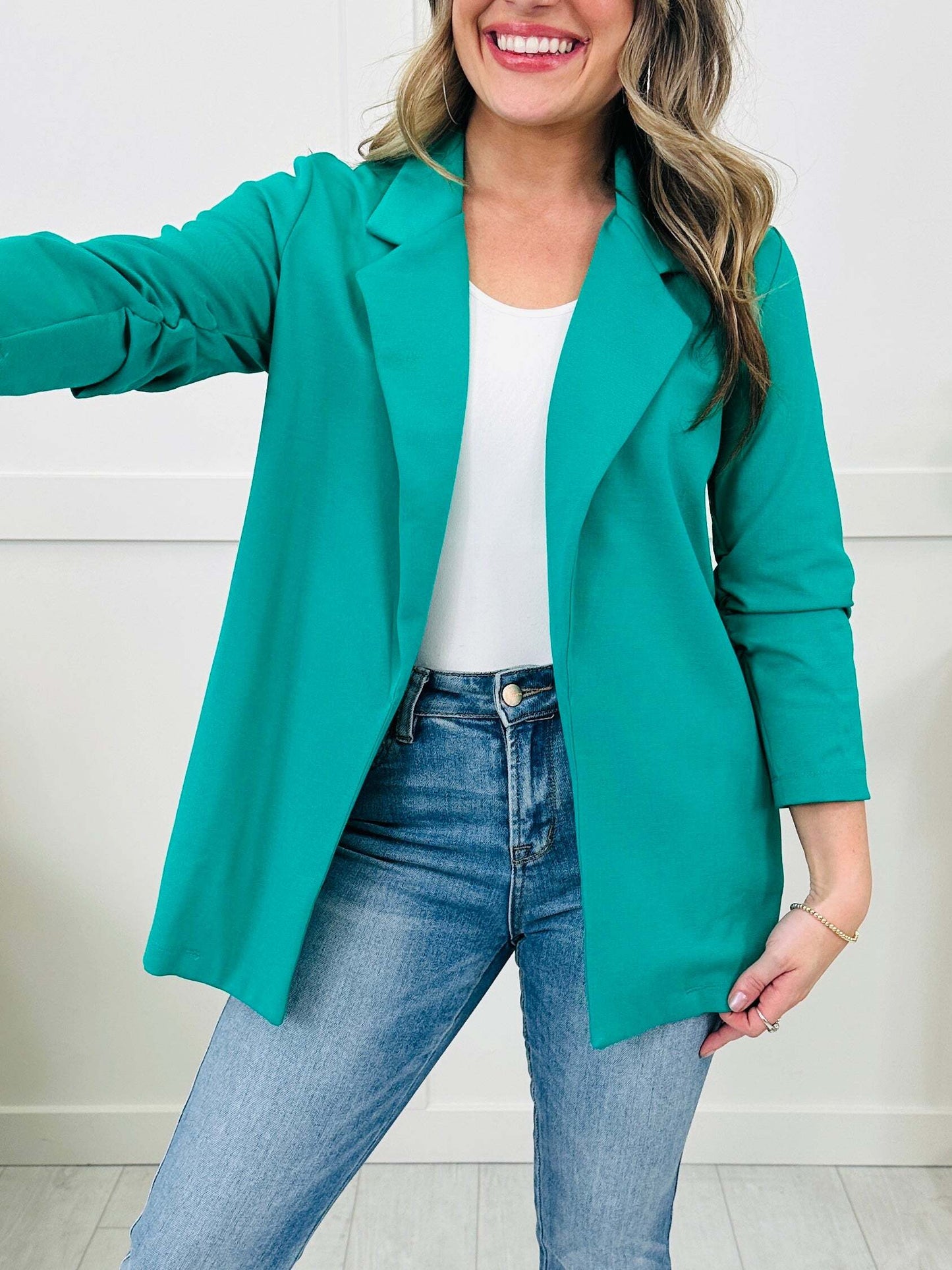🔥2025 Hot Sale🔥 Boss Lady Magic Blazer- Multiple Colors!