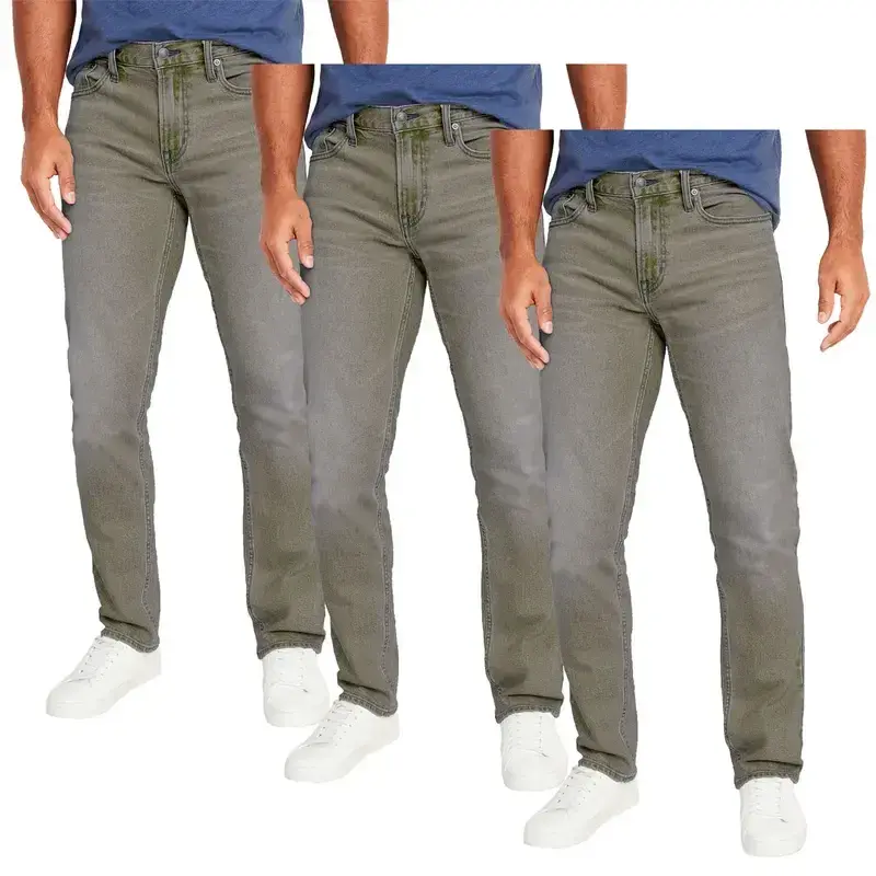 🔥Men's 3-Pack Rebar M4 Relaxed DuraStretch Basic Jeans