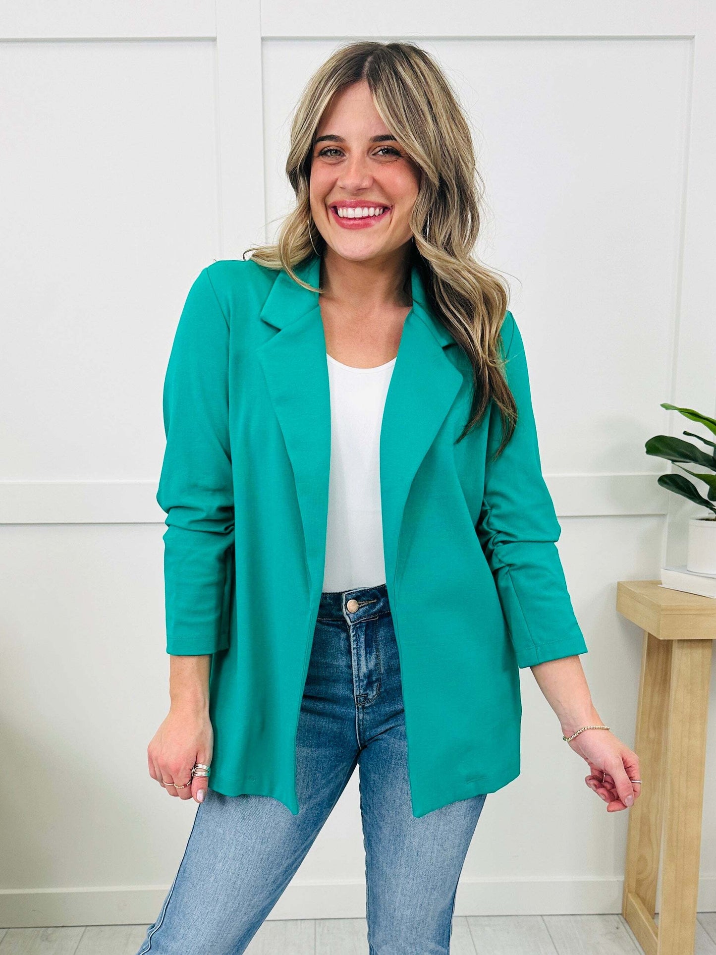 🔥2025 Hot Sale🔥 Boss Lady Magic Blazer- Multiple Colors!