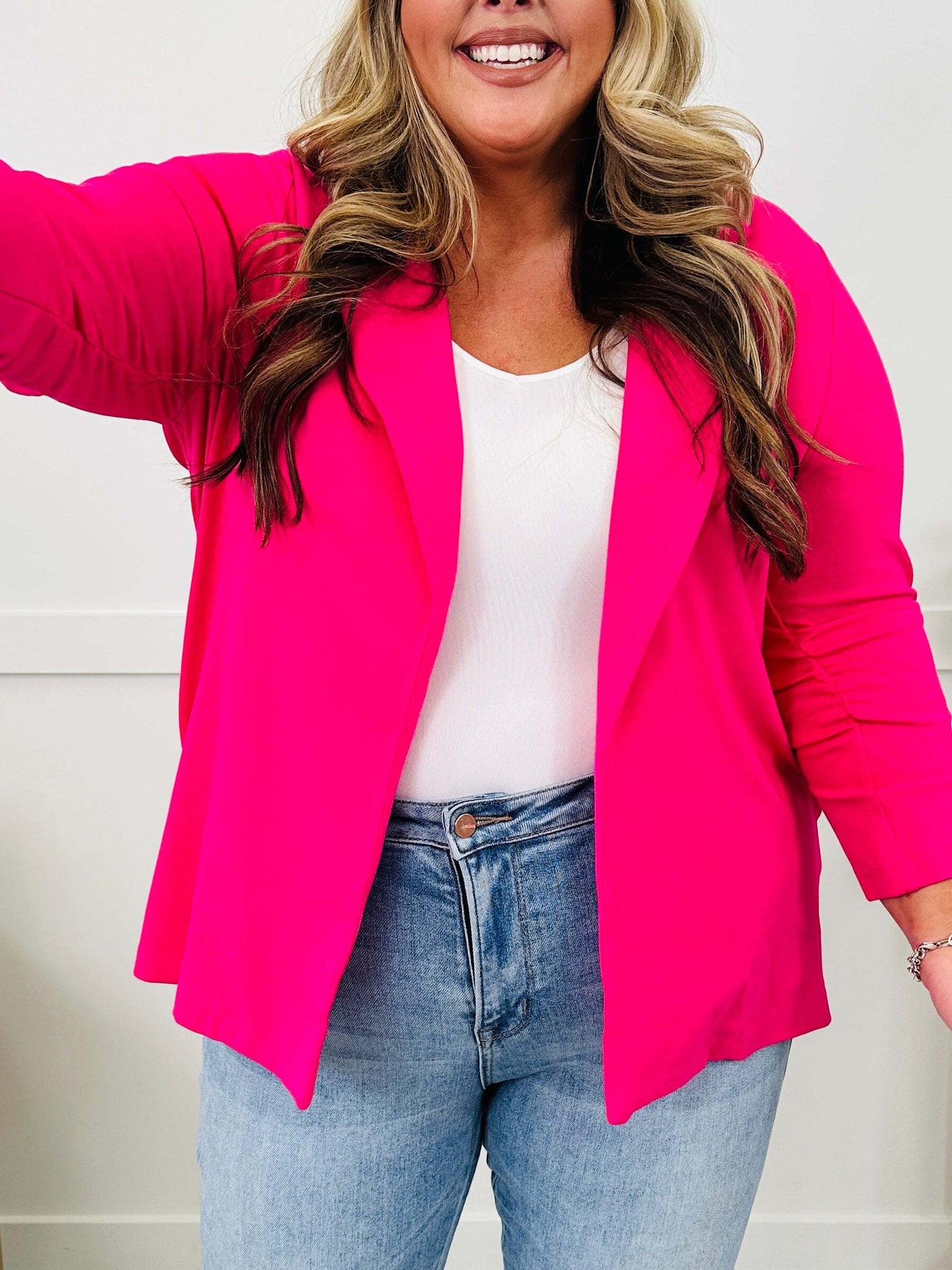 🔥2025 Hot Sale🔥 Boss Lady Magic Blazer- Multiple Colors!