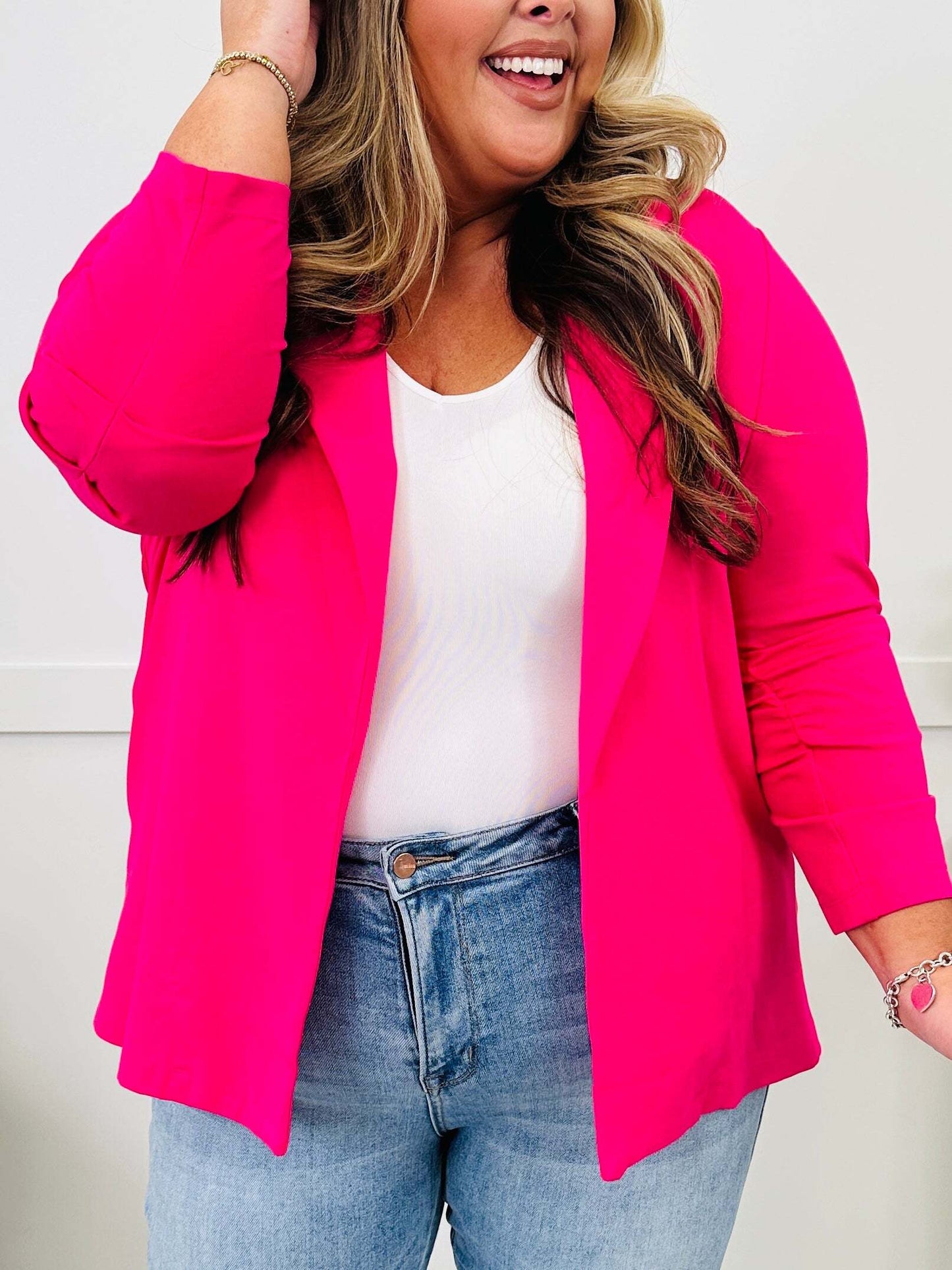🔥2025 Hot Sale🔥 Boss Lady Magic Blazer- Multiple Colors!