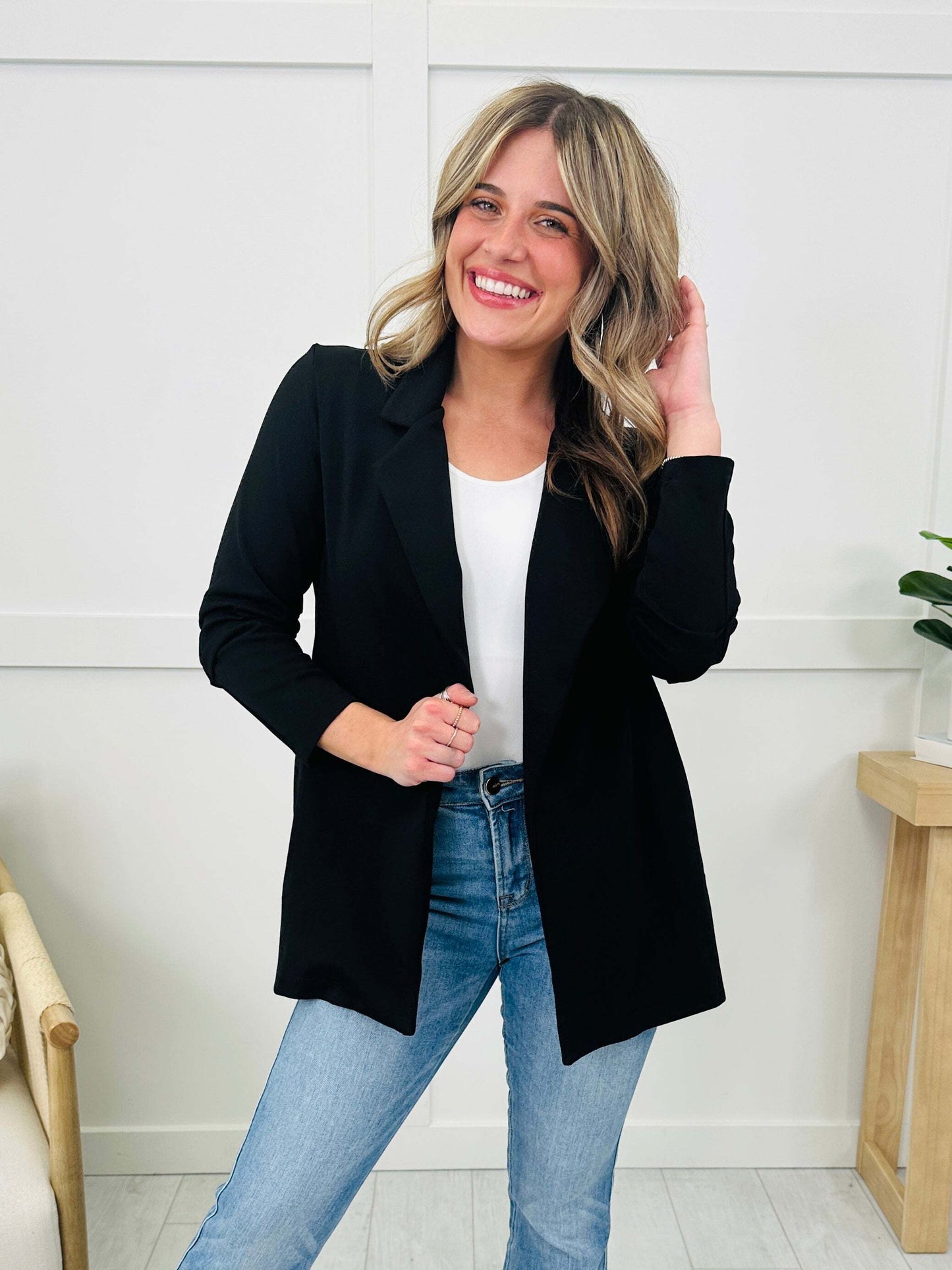 🔥2025 Hot Sale🔥 Boss Lady Magic Blazer- Multiple Colors!