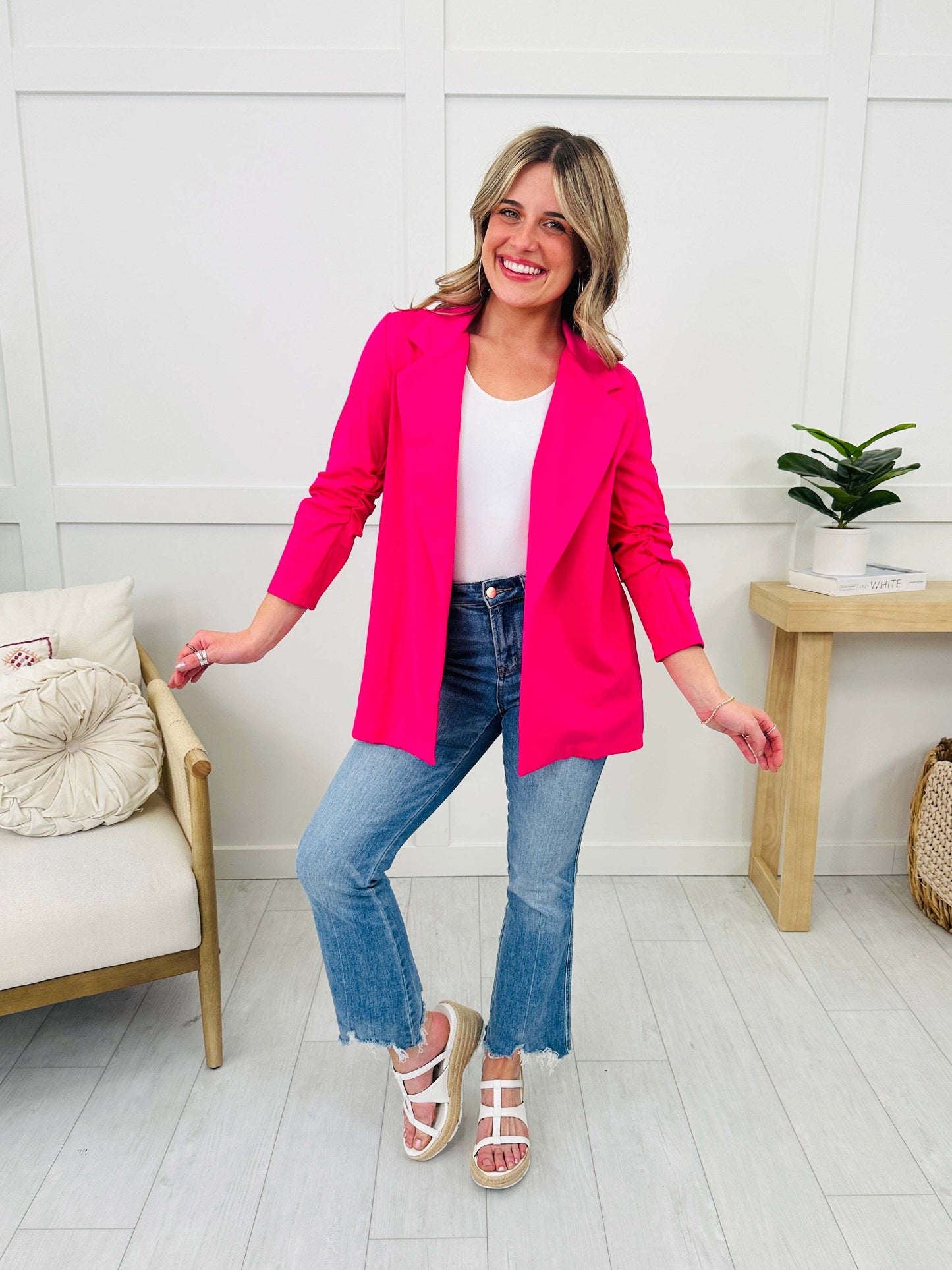 🔥2025 Hot Sale🔥 Boss Lady Magic Blazer- Multiple Colors!