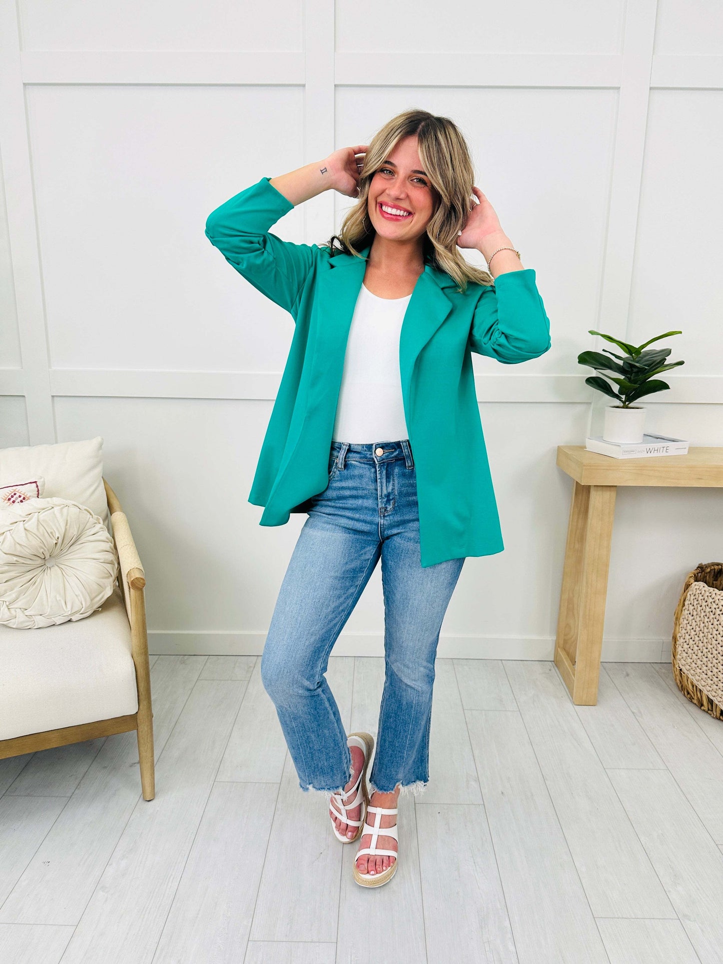 🔥2025 Hot Sale🔥 Boss Lady Magic Blazer- Multiple Colors!