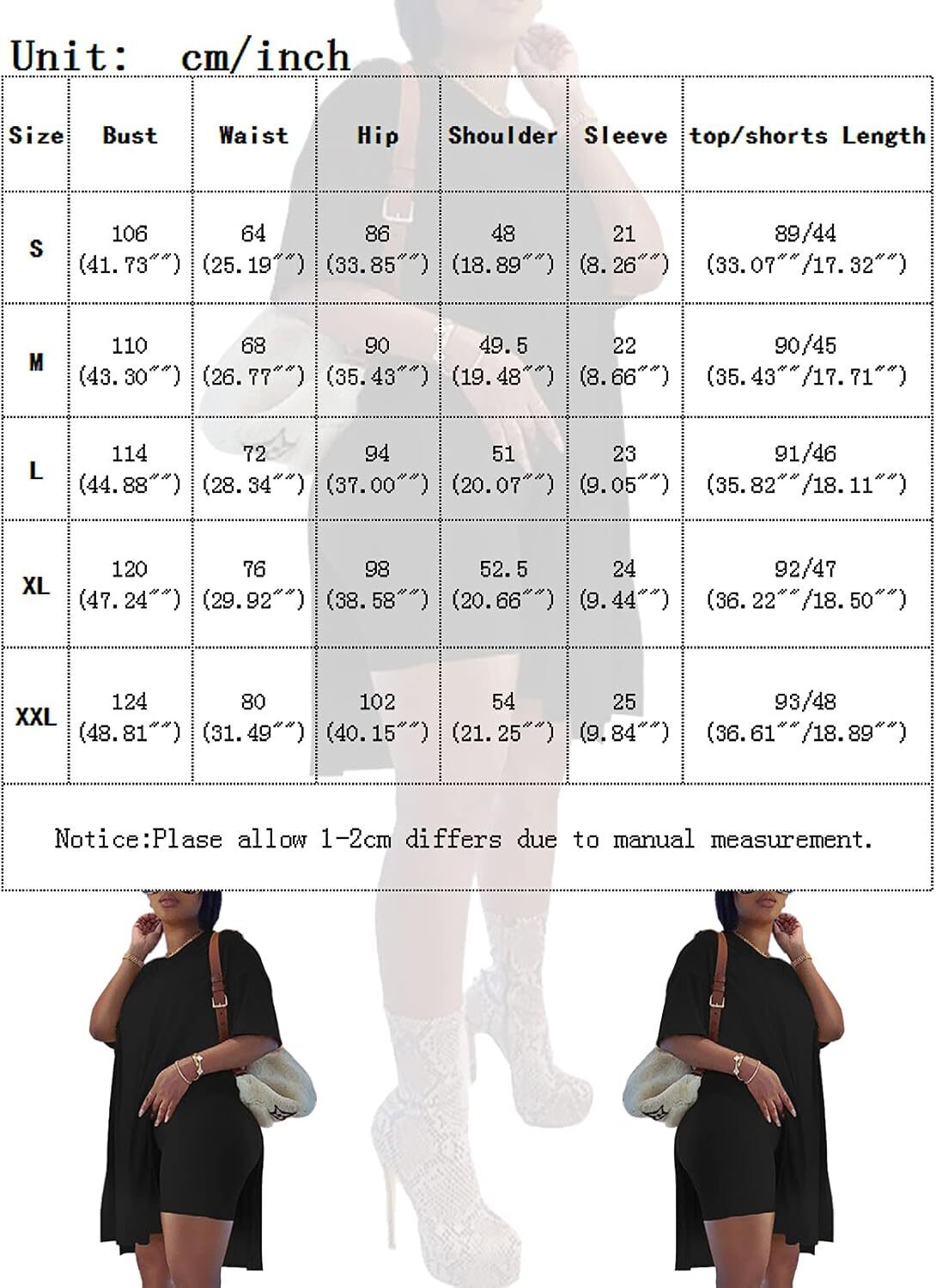 🔥LAST DAY 70% OFF💖Women’s Casual 2 Piece Outfits V Neck Side Split Tops and Shorts Set Tracksuit
